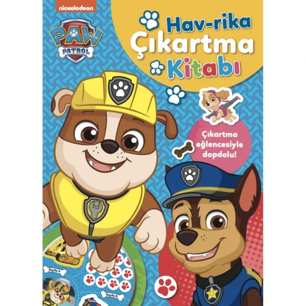 Nessiworld Paw Patrol Hav-rika Çıkartma Kitabı 38109BT