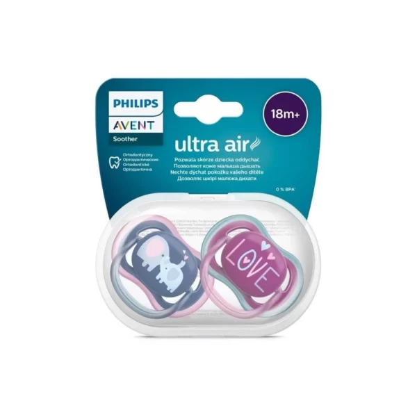 Nessiworld Philips Avent Ultra Air Emzik 18+ Ay Kız