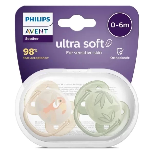 Nessiworld Philips Avent Ultra Yumuşak Emzik 0-6 Ay Erkek