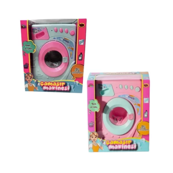 Nessiworld Pilli Işıklı ve Sesli Çamaşır Makinesi 02604