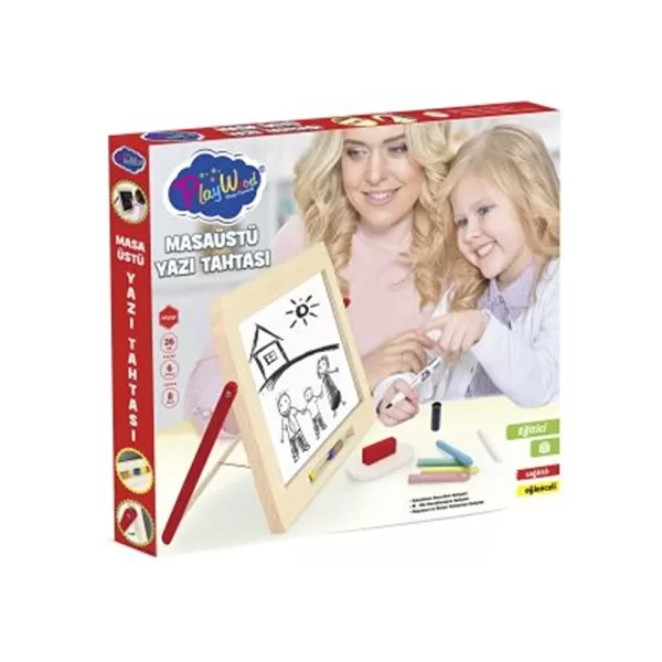 Nessiworld  PlayWood Ahşap Masa Üstü Yazı Tahtası 385