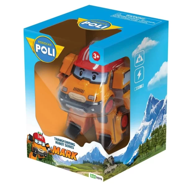 Nessiworld POLI MRT-0654 Robocar Poli Transforming Robot Mark Figür