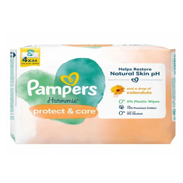 Nessiworld Prima Protect & Care Islak Havlu Mendil 4Lü 176 Yaprak