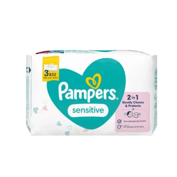 Nessiworld Prima Sensitive Islak Havlu Mendil 3Lü 156 Yaprak