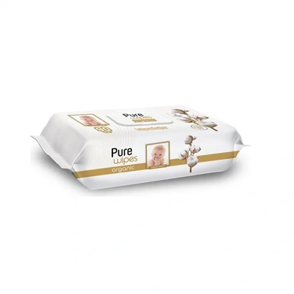 Nessiworld Pure Baby Organic Pamuk Islak Havlu Mendil 90 Yaprak