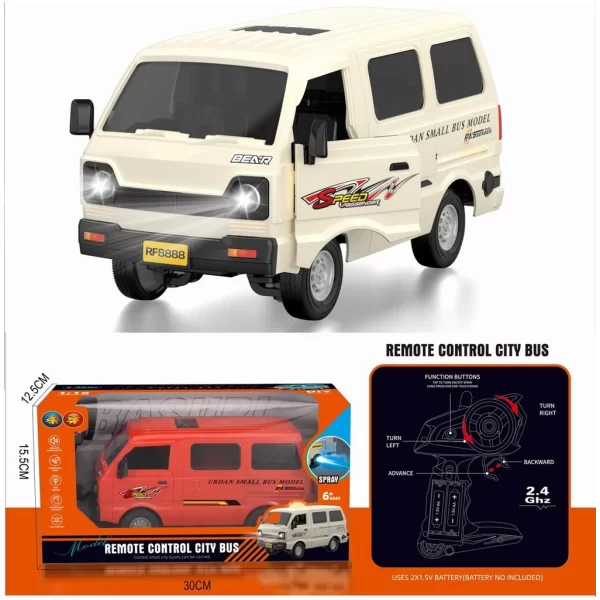 Nessiworld RF3231A2A3A UK FF 1: 16 SESLI ISIKLI MINIBUS KAMYONET