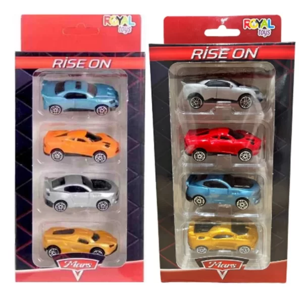 Nessiworld Rise On 4lü Mini Araçlar