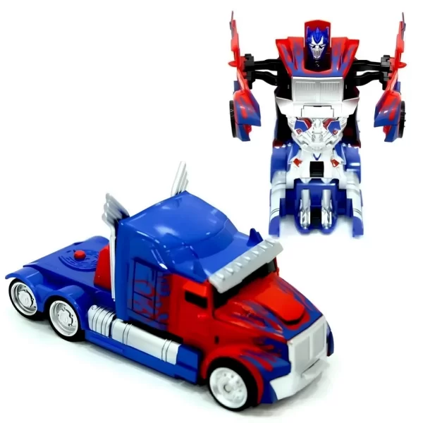 Nessiworld  Robot Olan Araba Mavi Kırmızı CN1999