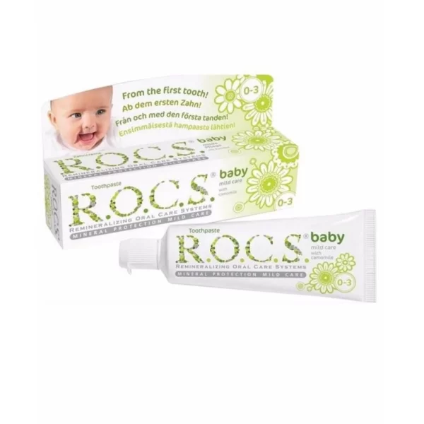 Nessiworld R.O.C.S.Baby Diş Macunu 0-3 Yaş 35 ml Papatya