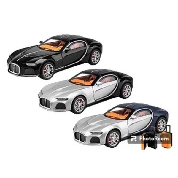 Nessiworld Sesli Işıklı Metal Bugatti Araba