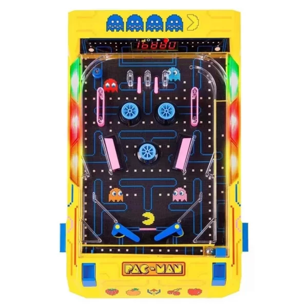 Nessiworld Sesli ve Işıklı Pac-Man Arcade Masaüstü Pinball