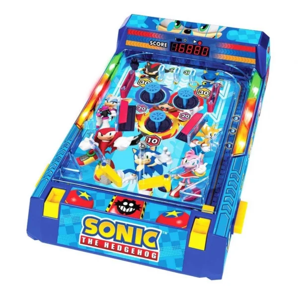 Nessiworld Sesli ve Işıklı Sonic Masaüstü Arcade Pinball