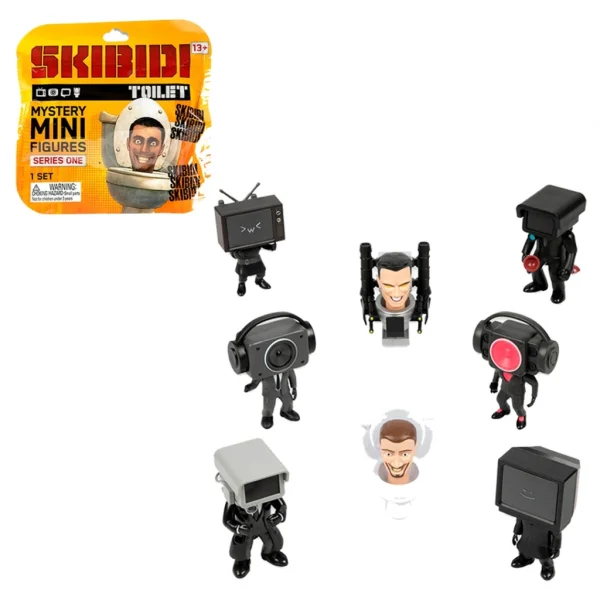Nessiworld Skibidi Toilet Mini Sürpriz Figür