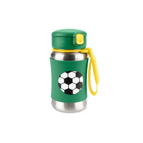 Nessiworld Skip Hop Zoo Pipetli Paslanmaz Çelik Suluk 350 ml Futbol