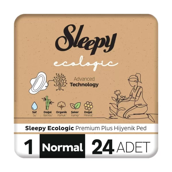 Nessiworld Sleepy Ecologic Premium Plus Normal Ped 24 Adet