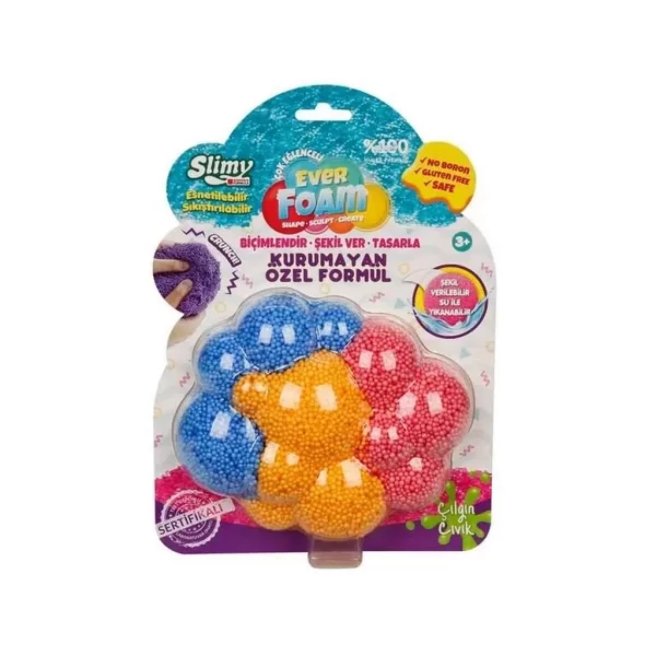 Nessiworld Slimy Ever Foam 3 Renkli Slime