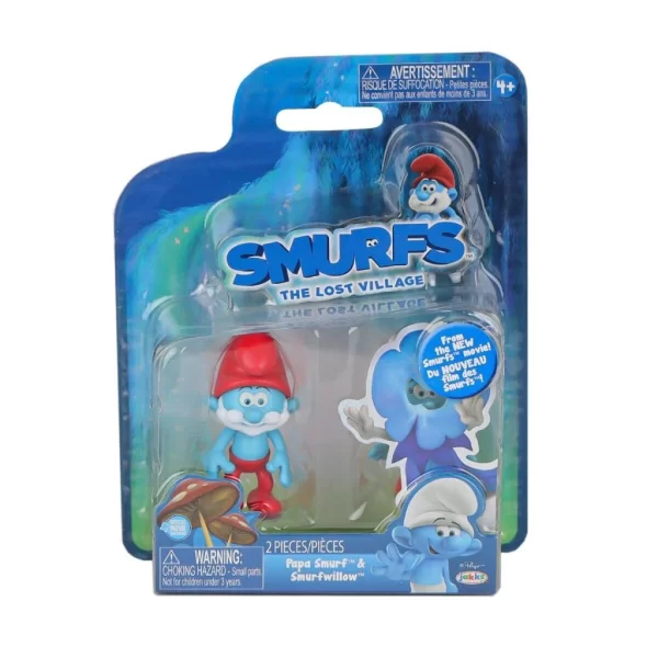 Nessiworld SRN 96562 Şirinler 2li Figür Set -Necotoys