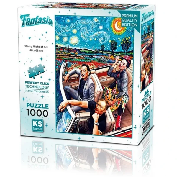 NessiWorld Starry Night of Art Puzzle 1000 Parça