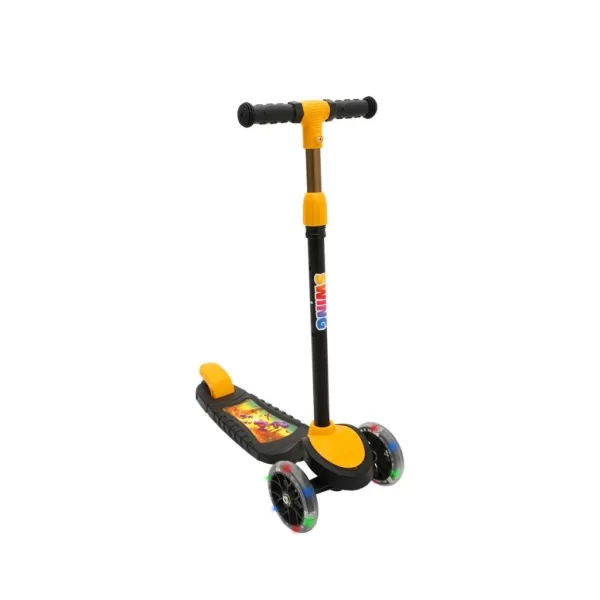 Nessiworld SWSC6-I Işıklı Swing Scooter Sarı -Kolat