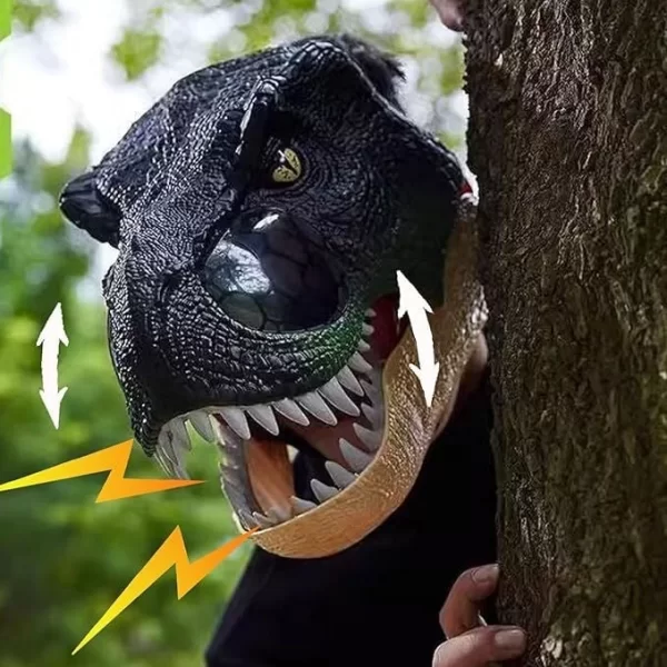 Nessiworld T-REX MASKESİ IŞIKLI VE SESLİ -MGA