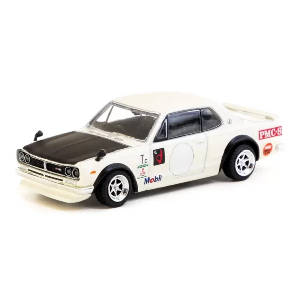 Nessiworld Tarmac Works 1/64 Skyline HT 2000GT-R White