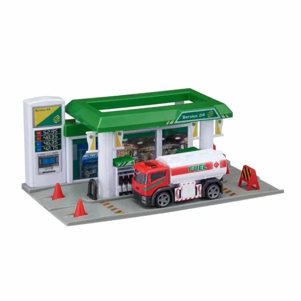 Nessiworld Teamsterz Service Station Petrol İstasyonu Seti