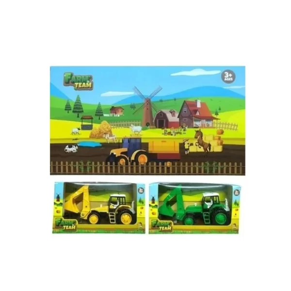 Nessiworld Toysan Sürtmeli Traktör TOY-43