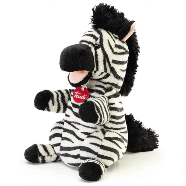 Nessiworld Trudi El Kuklası Peluş Zebra 25 cm