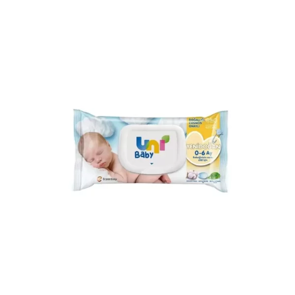 Nessiworld Uni Baby Yenidoğan Islak Havlu Mendil Tekli Paket 40Lı