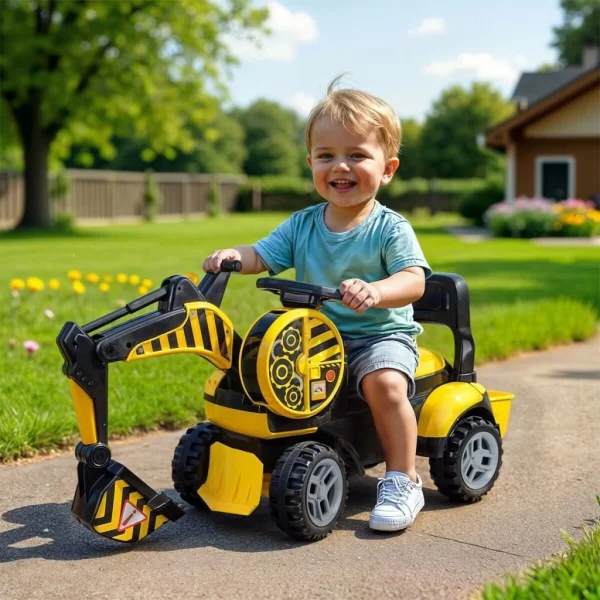 Nessiworld URT030-001  PEDALSIZ BİN-GİT İNŞAAT ARACI- KEPÇE
