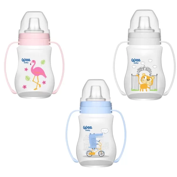 Nessiworld Wee Baby Akıtmaz Kulplu PP Antikolik Bardak 250ml 754