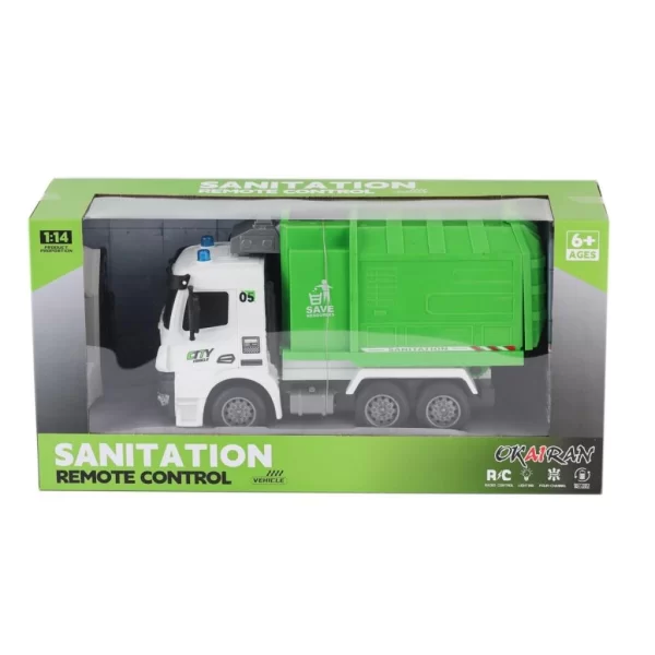 Nessiworld YJ-117-1 Kumandalı  Şajzlı Çöp Kamyonu