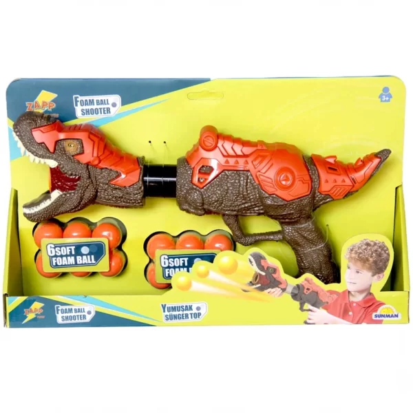 Nessiworld Yumuşak Sünger Top Atan Dinozor Oyuncak