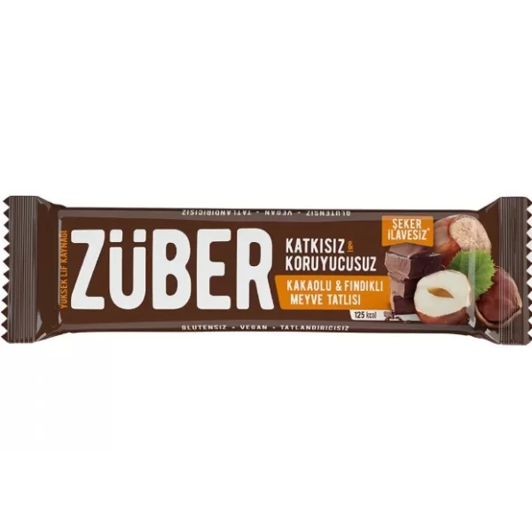 Nessiworld Züber Meyve Barı 40 Gr Fındık ve Kakaolu