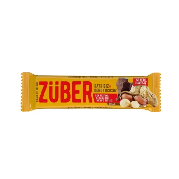 Nessiworld Züber Meyve Barı 40 Gr Yer Fıstıklı ve Kakaolu