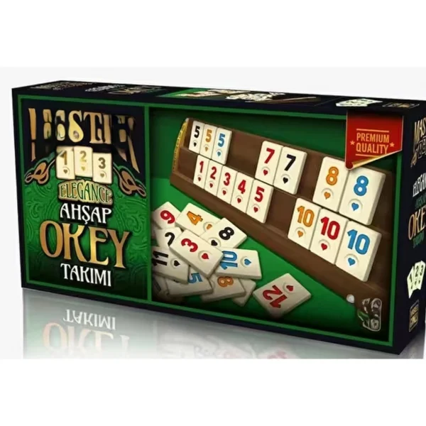 Okey Takımı Ahşap