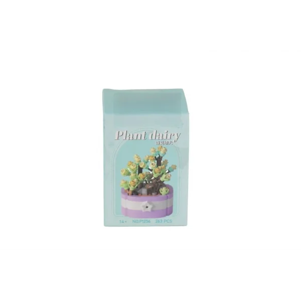 P1256 SİMÜLASYON ÇİÇEK SERİSİ 263 PARÇA BLOCK OYUNCAK