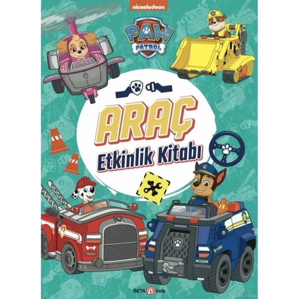 Paw Patrol Araç Etkinlik Kitabı