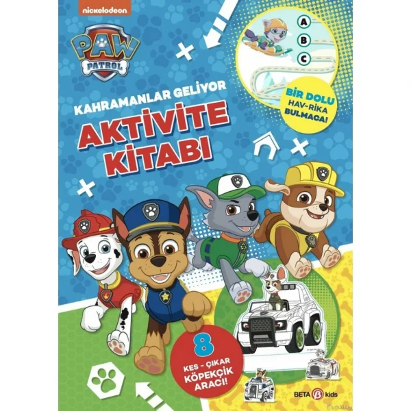 Paw Patrol Kahramanlar Geliyor Aktivite Kitabı