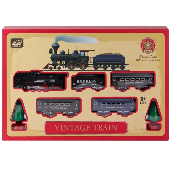 Pilli Tren Seti 21 Parça