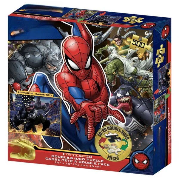 Prime 3DÇift Taraflı Puzzle 500 Parça