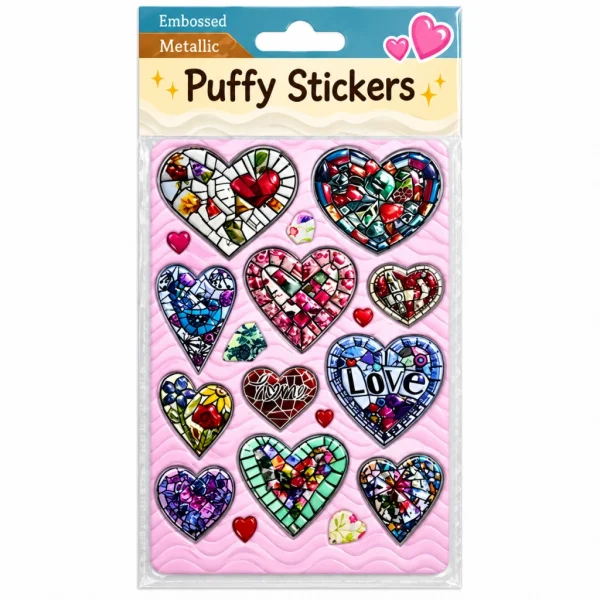Puffy Stickers Kalpler