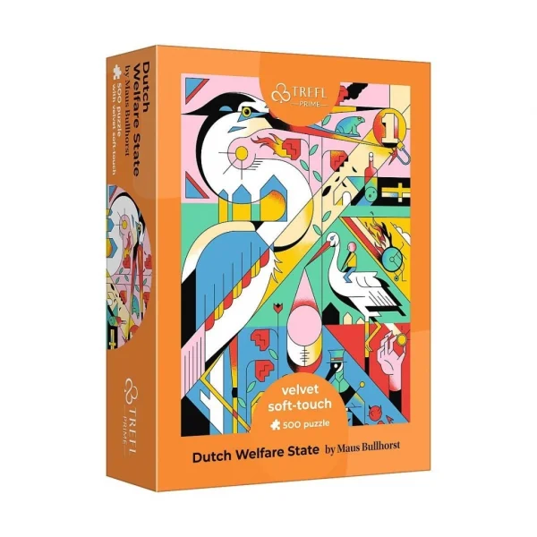 PUZZLE-37420 Hollanda Refahı 500 Parça Çocuk Puzzle