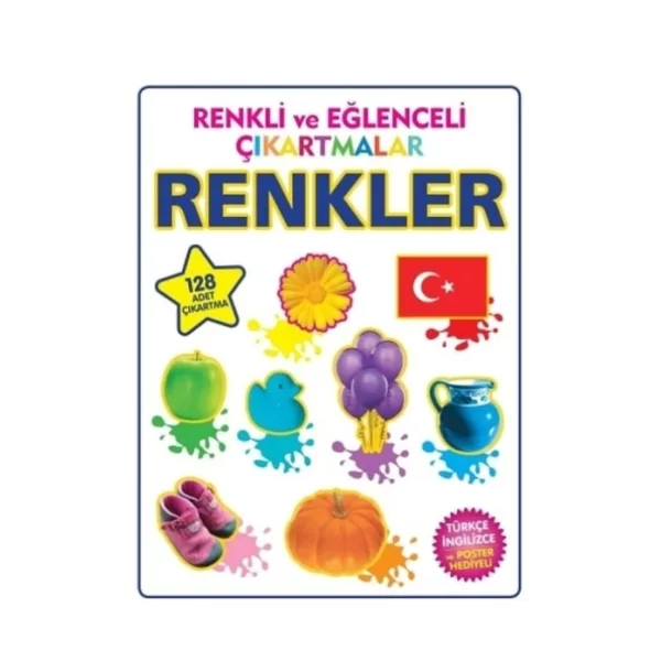 RENKLİ VE EĞLENCELİ ÇIKARTMALAR RENKLER