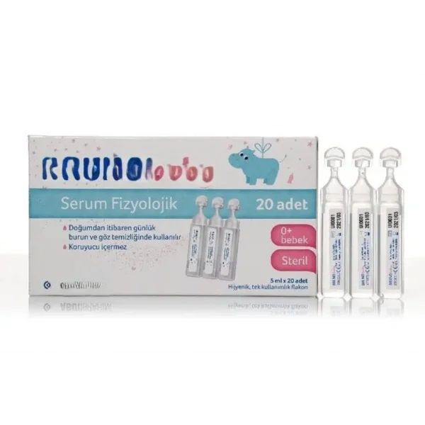 Serum Fizyolojik 5 ml x 20 Flakon
