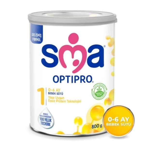 SMA Optipro Probiyotik 1 Bebek Devam Sütü 0-6 Ay 800 Gr