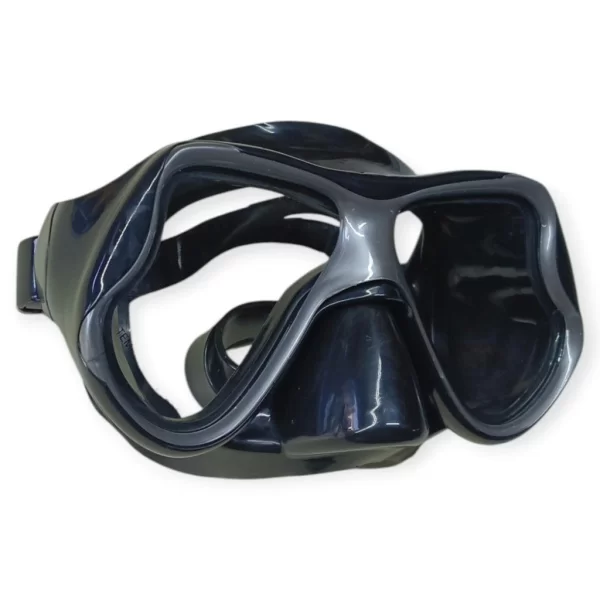 Star Diving Temper Camlı Dalış Maskesi Yetişkin - 51710-SİYAH