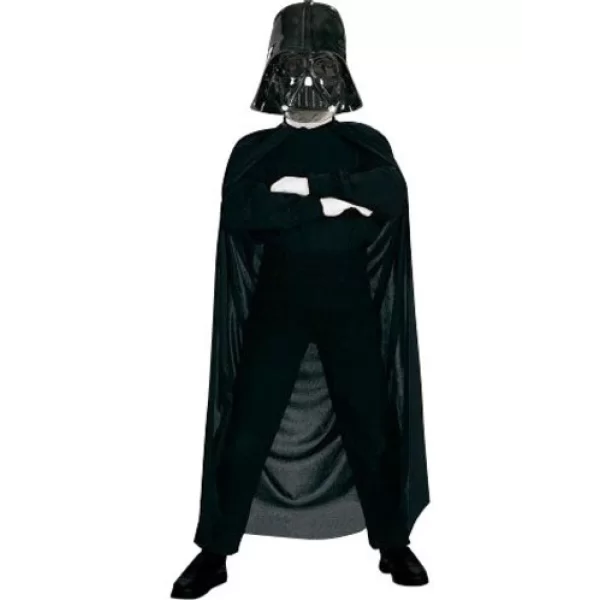 Nessiworld Star Wars Darth Vader Çocuk Pelerin + Pantolon + Maske 3 Parça Kostüm Set