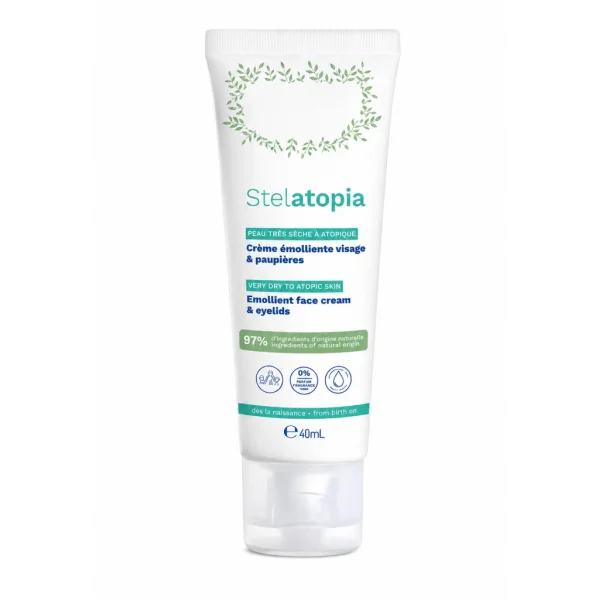 Stelatopia Emollient Face Cream Yüz Kremi 40 ml