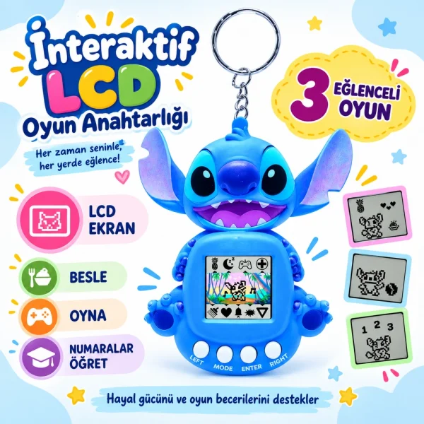 Stitch Mini Stitch Oyun Konsolu